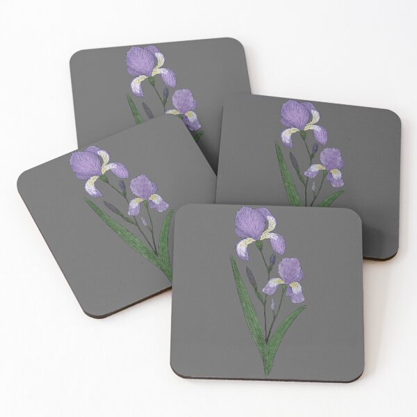 Item preview, Flor de iris designed and sold by Marguerite Artistry.