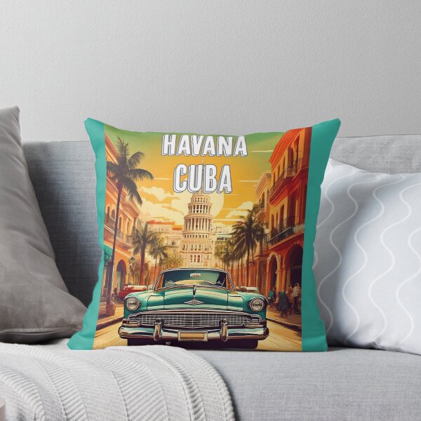 Item preview, Havana Cuba Classic Car Retro Travel Poster designed and sold by Boxing Kangaroo Retail Company.
