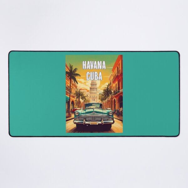 Item preview, Havana Cuba Classic Car Retro Travel Poster designed and sold by Boxing Kangaroo Retail Company.