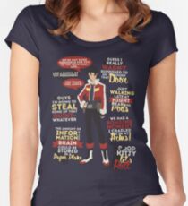 Keith Quotes Women's Fitted Scoop T-Shirt
