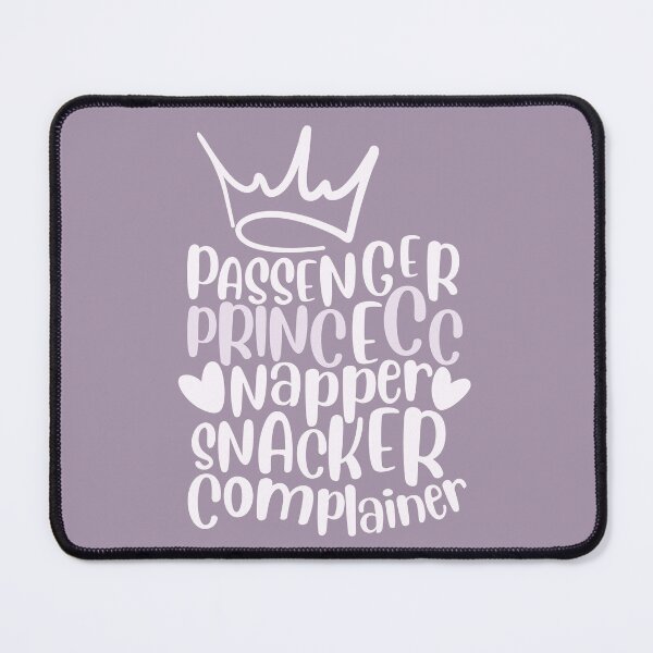 Item preview, funny passenger princess with crown| designed and sold by Drive-Darling.