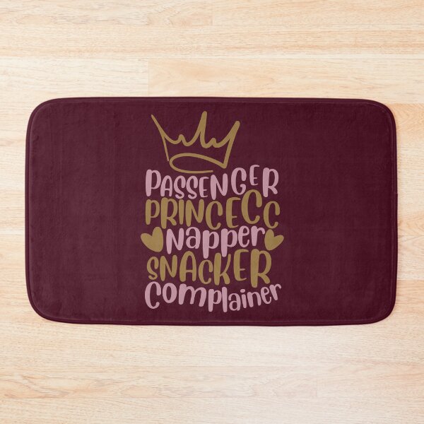 Item preview, funny passenger princess with crown| designed and sold by Drive-Darling.