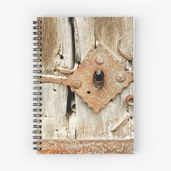 Item preview, Old fittings on an old door. designed and sold by manoloshoping.