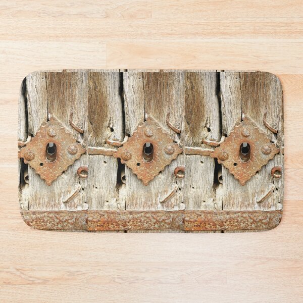 Item preview, Old fittings on an old door. designed and sold by manoloshoping.