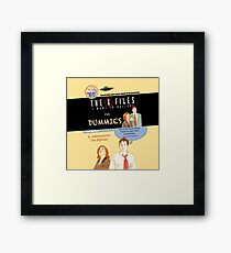 The X Files for dummies by Mimie Framed Print
