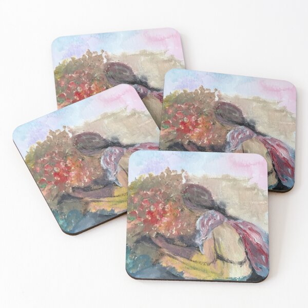 Item preview, Little girl with flower bouquet  designed and sold by tuyetstudio.