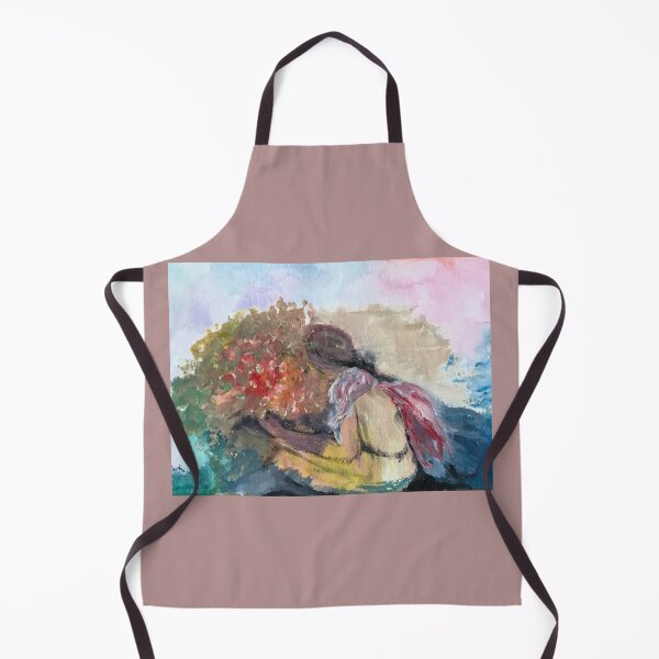 Item preview, Little girl with flower bouquet designed and sold by tuyetstudio.