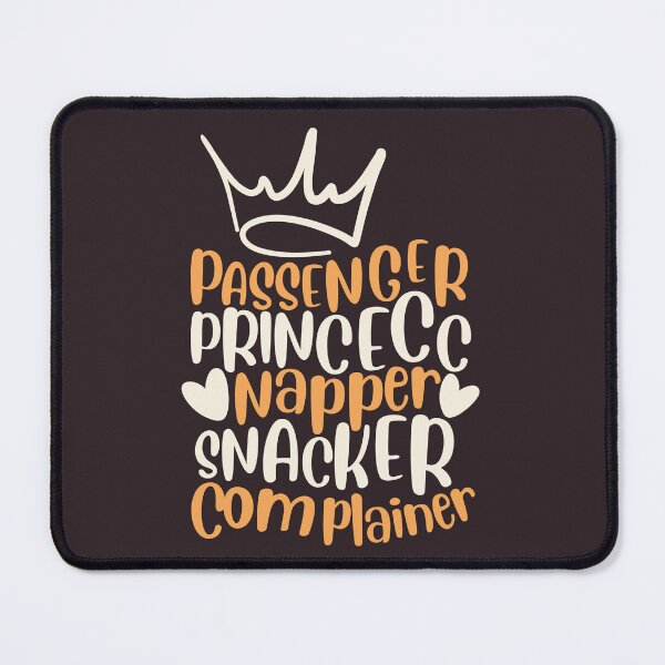 Item preview, funny passenger princess with crown| designed and sold by Drive-Darling.