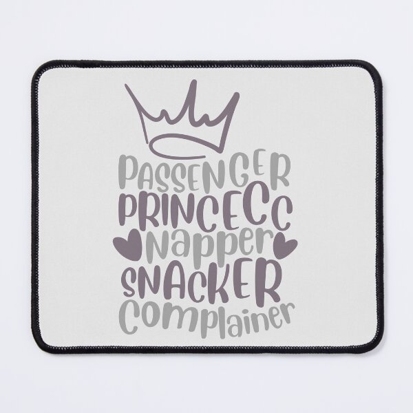 Item preview, funny passenger princess with crown| designed and sold by Drive-Darling.