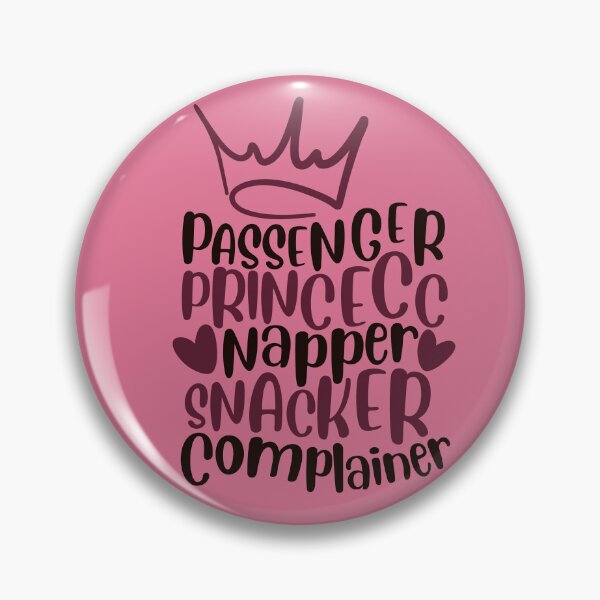 Item preview, funny passenger princess with crown| designed and sold by Drive-Darling.