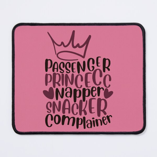 Item preview, funny passenger princess with crown| designed and sold by Drive-Darling.