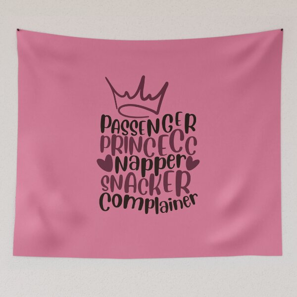 Item preview, funny passenger princess with crown| designed and sold by Drive-Darling.