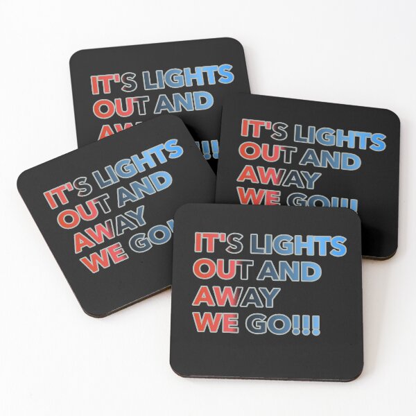 Item preview, It's Lights Out And Away We Go designed and sold by ZooStateofMind.
