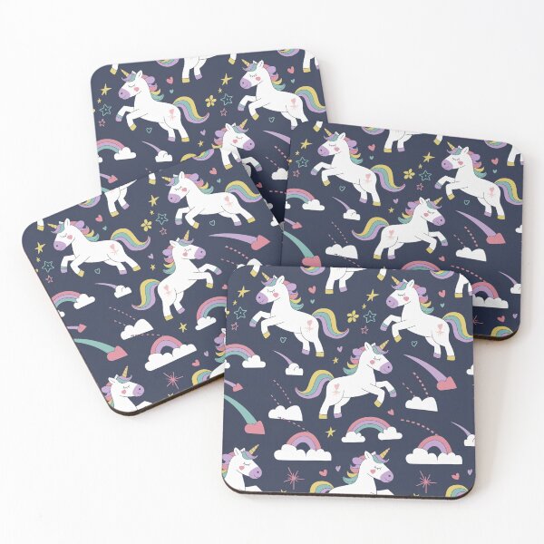 Item preview, Twinkling Unicorn Stars designed and sold by Furbulous Faces.