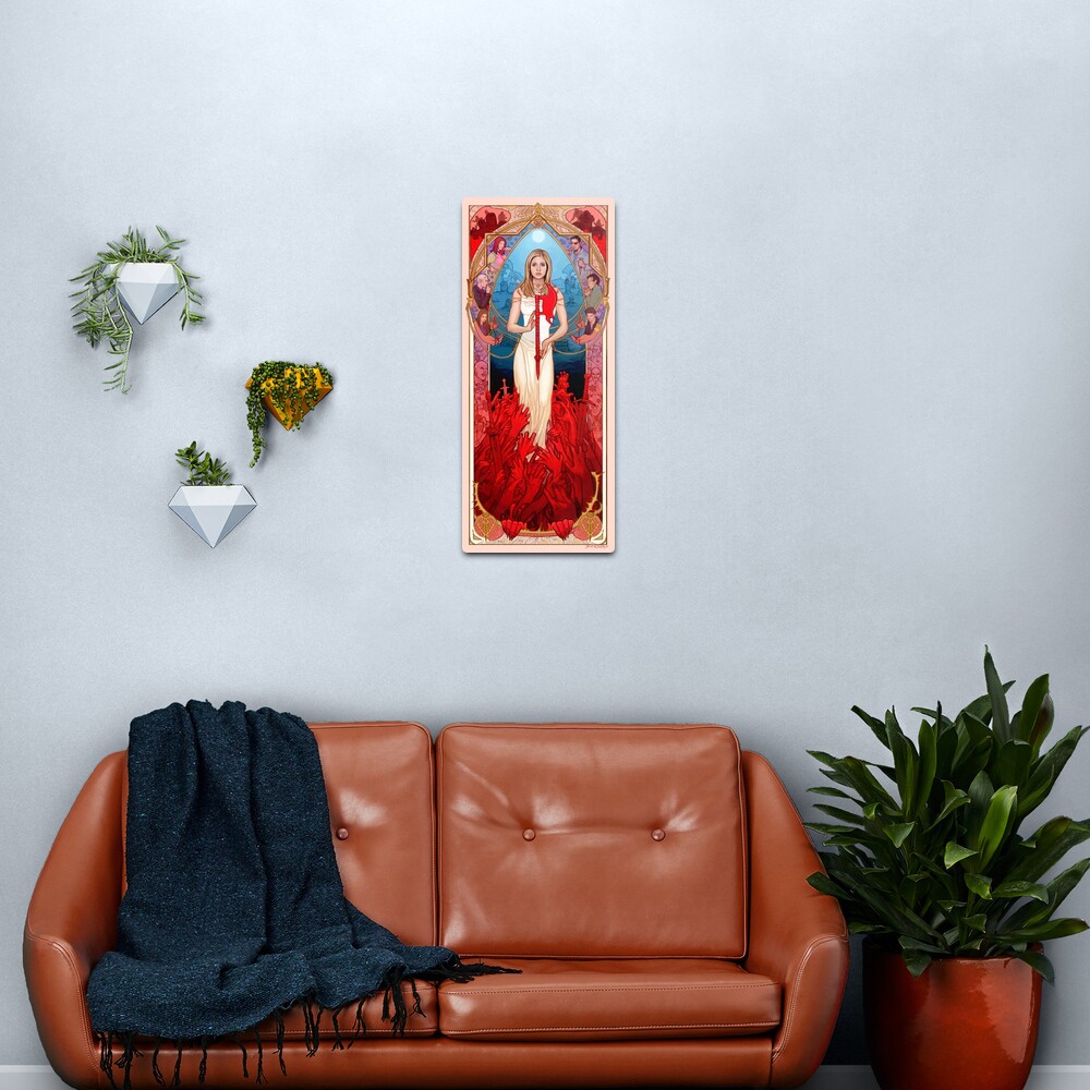 Buffy - The End Metal Print