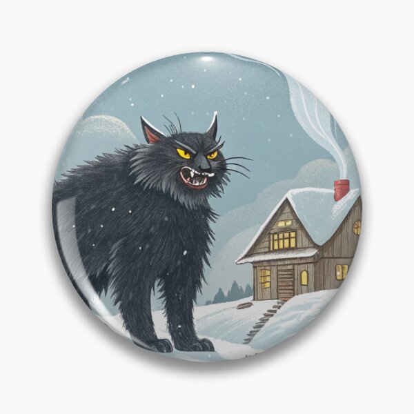 Item preview, Jólakötturinn (Yule Cat) 12 designed and sold by AIfolklore.