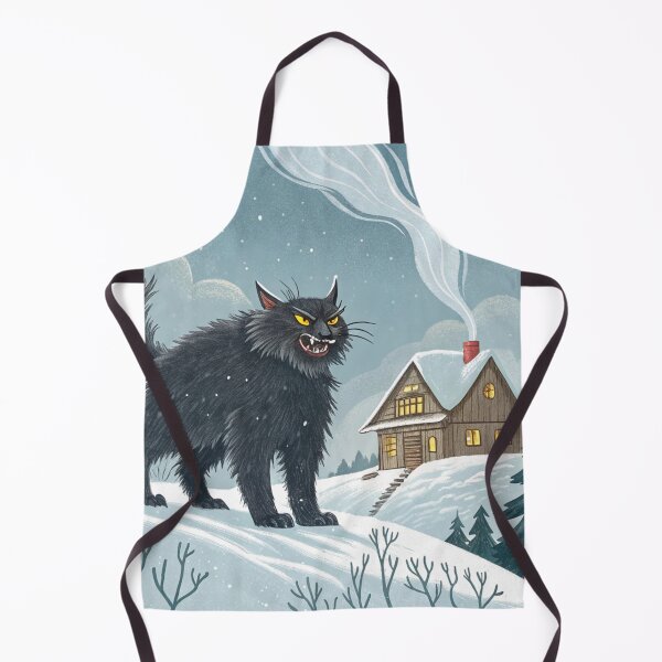 Item preview, Jólakötturinn (Yule Cat) 12 designed and sold by AIfolklore.