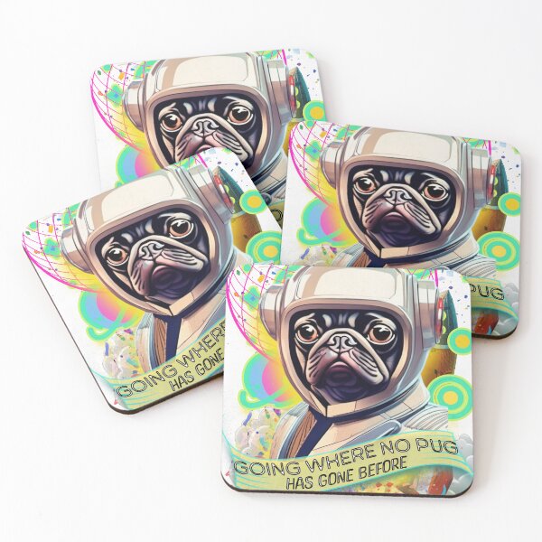 Item preview, Pug astronaut!! designed and sold by Edgot Emily Dimov-Gottshall.