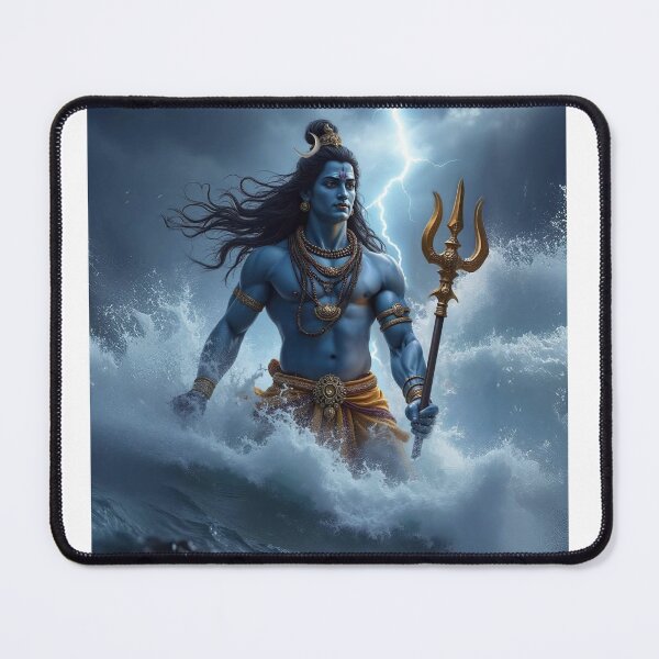 Item preview, Great Waves of Mahadev Mahakal  designed and sold by Eshant.