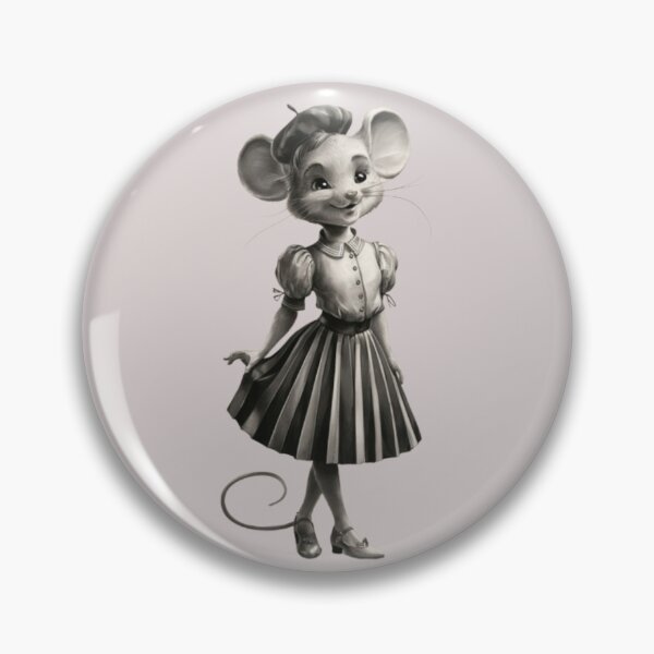 Item preview, an anthropomorphic mouse girl standing gracefully designed and sold by 123ks.