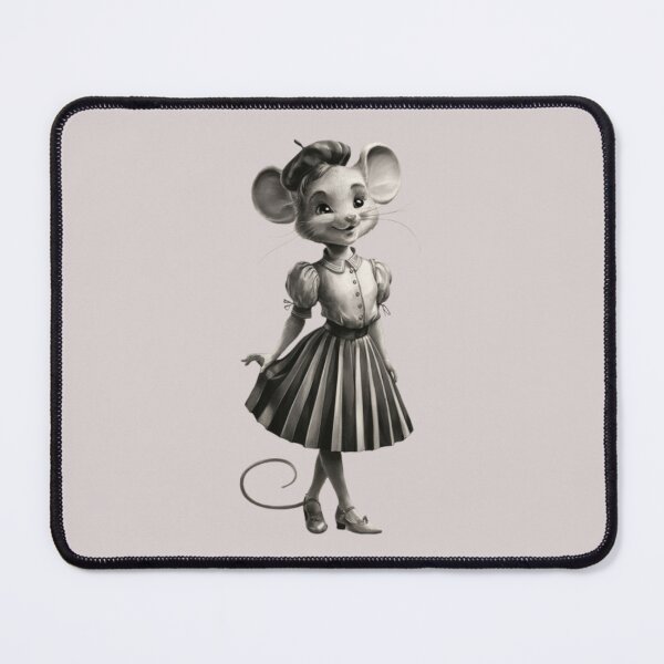 Item preview, an anthropomorphic mouse girl standing gracefully designed and sold by 123ks.