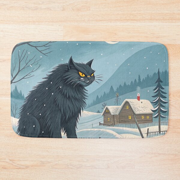 Item preview, Jólakötturinn (Yule Cat) 17 designed and sold by AIfolklore.