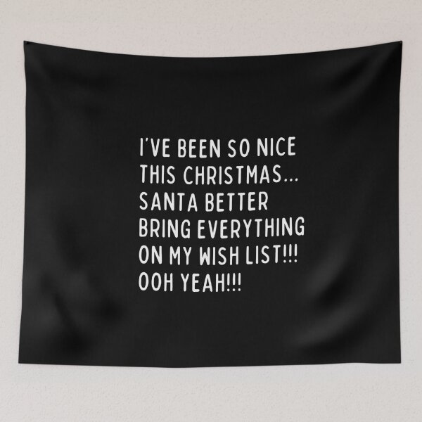 Item preview, I've been so nice this Christmas, not naughty! designed and sold by mksjr.