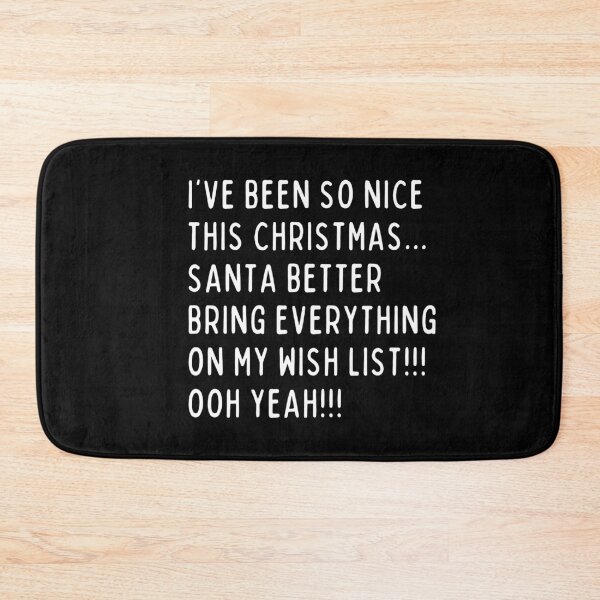 Item preview, I've been so nice this Christmas, not naughty! designed and sold by mksjr.