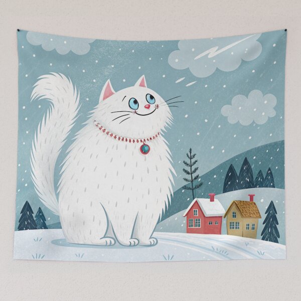 Item preview, Jólakötturinn (Yule Cat) 18 designed and sold by AIfolklore.
