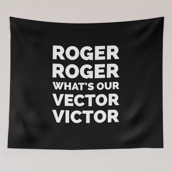 Item preview, Airplane Roger Roger Whats Our Vector Victor Quote designed and sold by Boxing Kangaroo Retail Company.