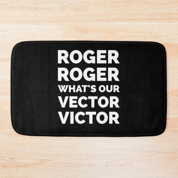 Item preview, Airplane Roger Roger Whats Our Vector Victor Quote designed and sold by Boxing Kangaroo Retail Company.