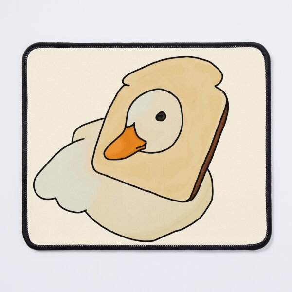 Item preview, Silly goose with bread designed and sold by PrettyPinkyLady.