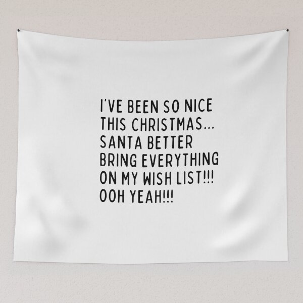 Item preview, I've been so nice this Christmas, not naughty! designed and sold by mksjr.
