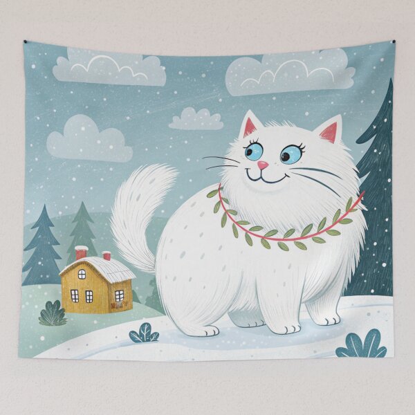Item preview, Jólakötturinn (Yule Cat) 19 designed and sold by AIfolklore.