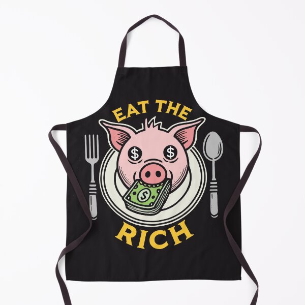 Item preview, Piggy Eat the Rich designed and sold by mutinyaudio.