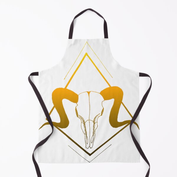 Item preview, Ram Skull Yellow designed and sold by Jessieisaninja.