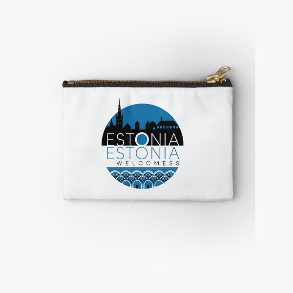 Item preview, Estonia Welcomes Flag Map Tallinn, Old Town designed and sold by AnimalsDH305.