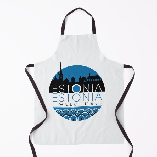 Item preview, Estonia Welcomes Flag Map Tallinn, Old Town designed and sold by AnimalsDH305.