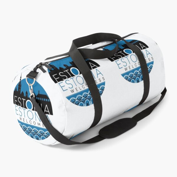 Item preview, Estonia Welcomes Flag Map Tallinn, Old Town designed and sold by AnimalsDH305.