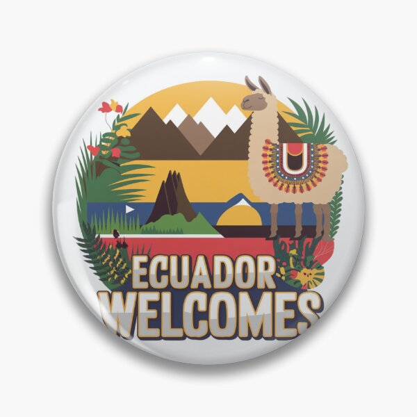 Item preview, Ecuador Welcomes Flag Map Quito, Galapagos designed and sold by AnimalsDH305.
