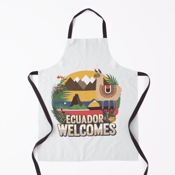 Item preview, Ecuador Welcomes Flag Map Quito, Galapagos designed and sold by AnimalsDH305.