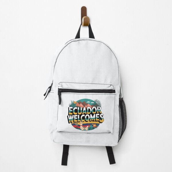 Item preview, Ecuador Welcomes Flag Map Quito, Galapagos designed and sold by AnimalsDH305.