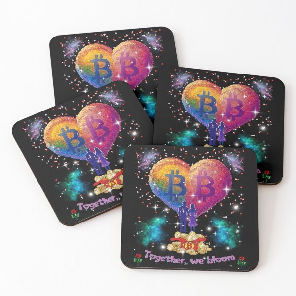 Item preview, Together, We Bloom Bitcoin designed and sold by BitCryX.