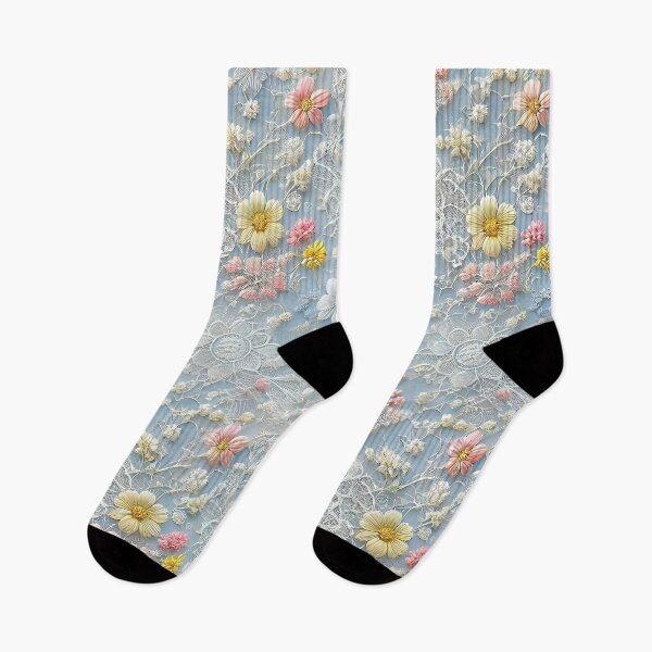 Item preview, Delicate Lace And Flower Pattern designed and sold by PuuuurfectAngel.