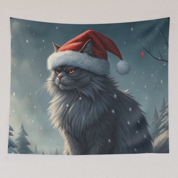 Item preview, Jólakötturinn (Yule Cat) 22 designed and sold by AIfolklore.