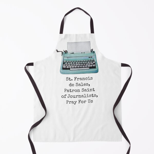 Item preview, St. Francis de Sales Catholic Patron Saint of Journalists designed and sold by MaryKunzGoldman.