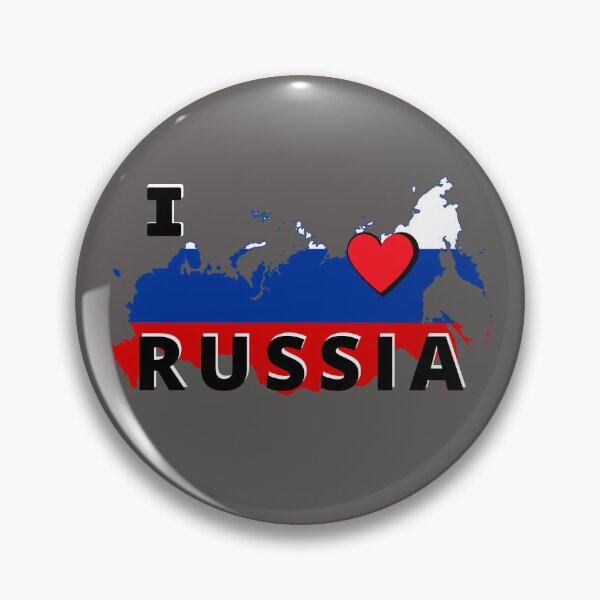 Item preview, I LOVE RUSSIA Russian Flag Patriotic Pro Russia  designed and sold by LGbubble.