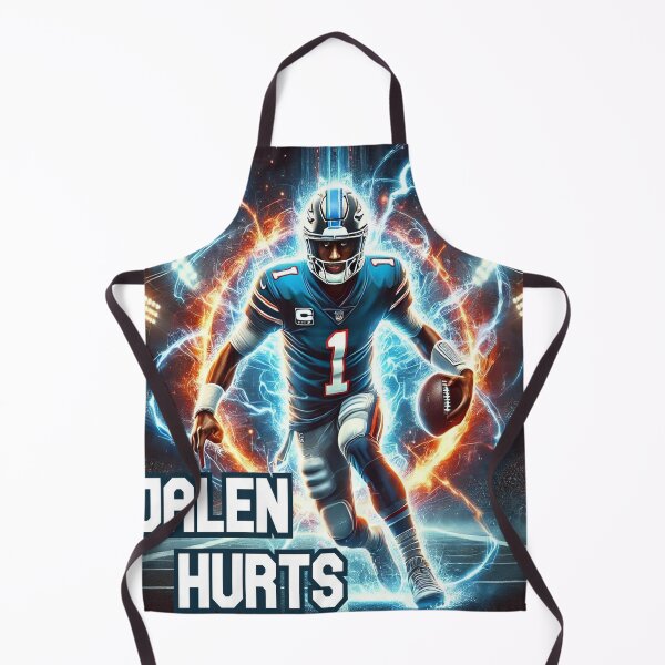 Item preview, Jalen Hurts in rain games designed and sold by diy-store.