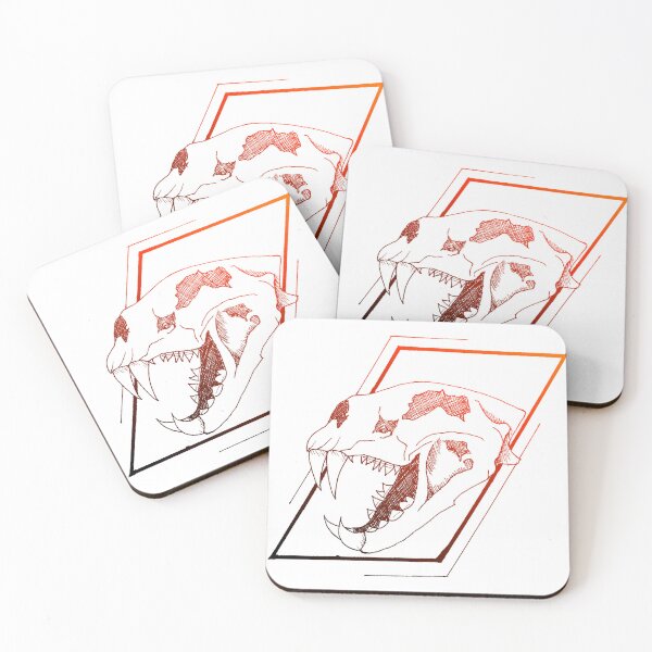 Item preview, Lion Skull Orange designed and sold by Jessieisaninja.
