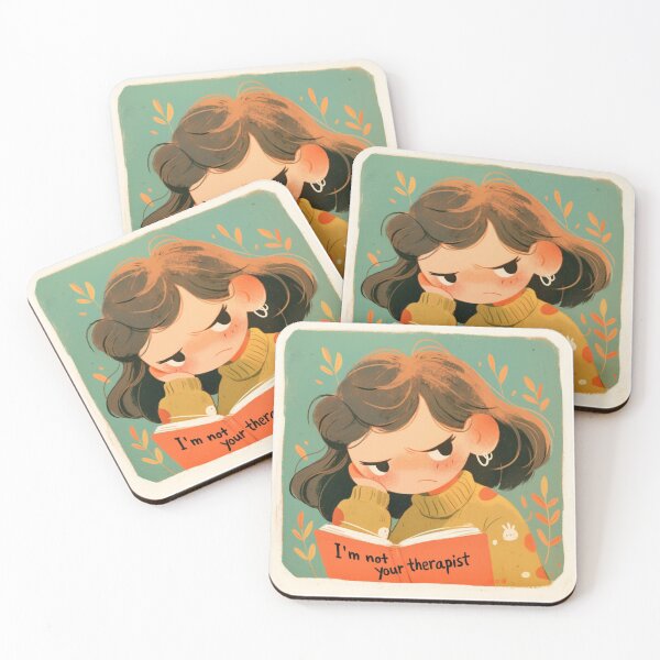 Item preview, I'm not your therapist designed and sold by MendaciousMina.